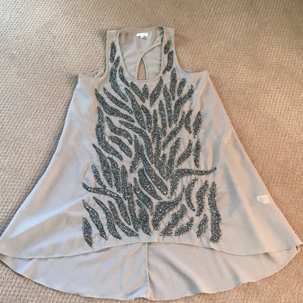 River Island high low formal blouse